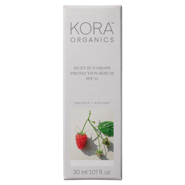 KORA Organics Silky Sun Drops Mineral Sunscreen Serum SPF 30 with Reef-Safe Non-Nano Zinc Oxide UVA/UVB Protection Certified Organic Cruelty Free 1.01 oz Visit the KORA Organics Store