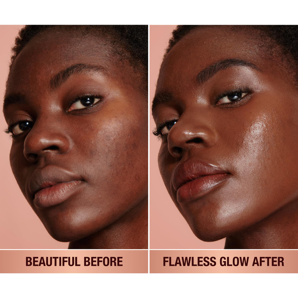 Charlotte Tilbury Hollywood Flawless Filter - Multi‑Use Makeup Primer Complexion Booster & Illuminating Liquid Highlighter with Sheer Coverage - Smooths & Blurs Skin