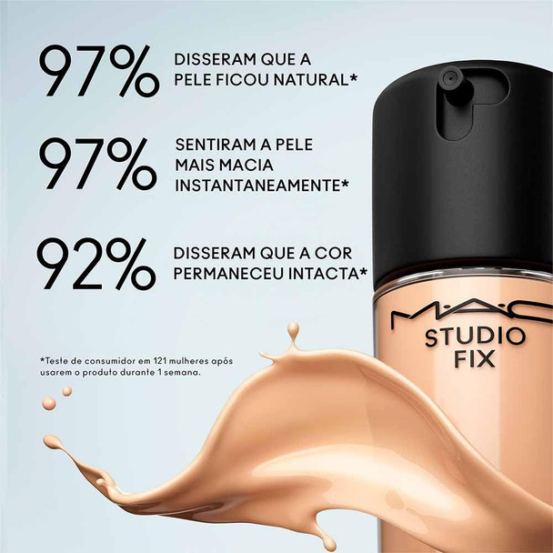 MAC Studio Fix Fluid SPF 15 24HR Matte Foundation + Oil Control, NW5, 1 Ounce