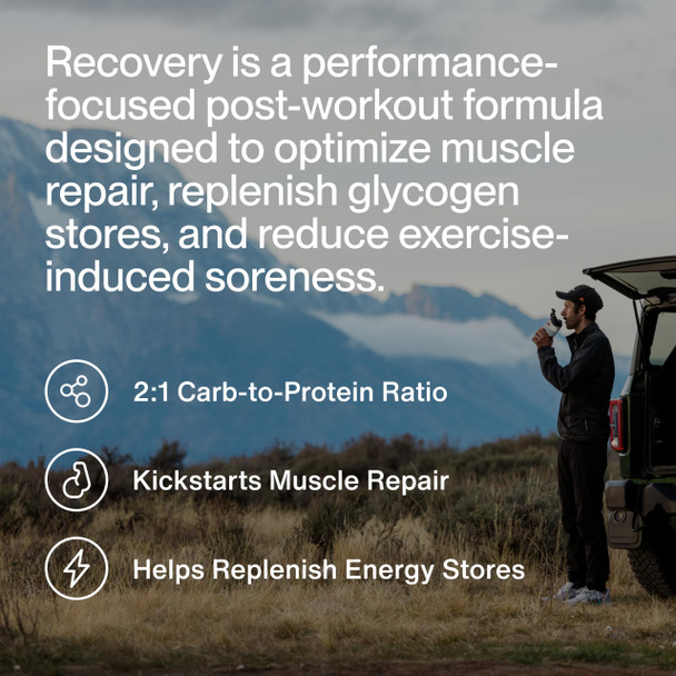 Momentous Recovery Grass-Fed Whey Protein Powder - 20 g Post-Workout Whey Isolate Protein - NSF Certified for Sport - Gluten-Free - 15 Servings - Chocolate