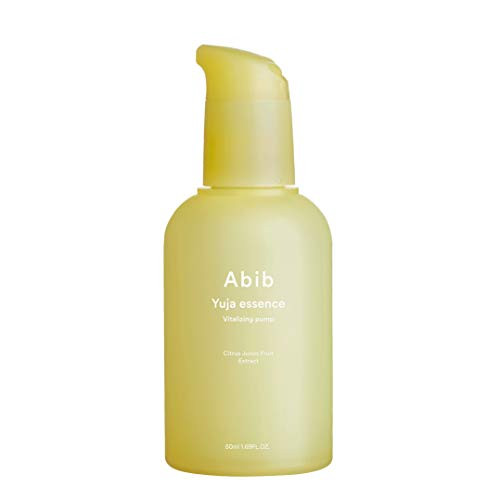 Abib Yuzu Essence Vitalizing Pump 1.69 Fl Oz / 50Ml I Revitalizing Blemish Redness Spot Care Vitamin C Essence Yuja Citron
