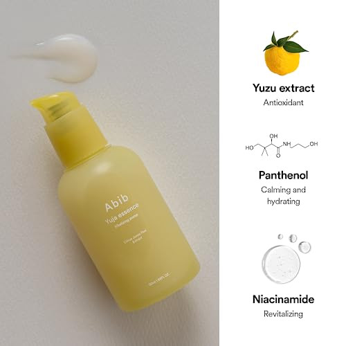 Abib Yuzu Essence Vitalizing Pump 1.69 Fl Oz / 50Ml I Revitalizing Blemish Redness Spot Care Vitamin C Essence Yuja Citron