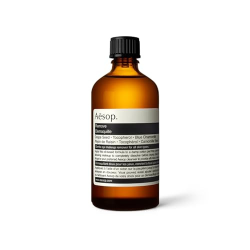 Aesop Remove | Gentle Makeup Remover With Grape Seed & Blue Chamomile | Non-Oily Soothes & Cleanses Sensitive Skin 2 Oz