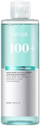 Anua Pdrn 100 Hyaluronic Acid Booster Toner Hydrating Face Toner For Dry Skin Salmon Dna & Collagen For Skin Glow Moisturizing Daily Toner For Smooth Texture Korean Skincare 8.45 Fl Oz