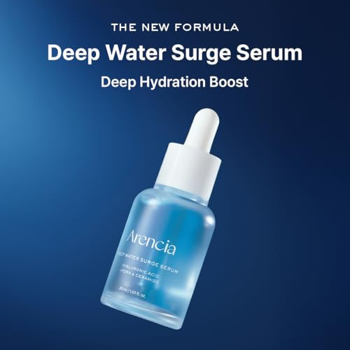 Arencia Deep Water Surge Trio Set [Intensive Overnight Serum + Deep Hydration Serum + Soothign Cream]