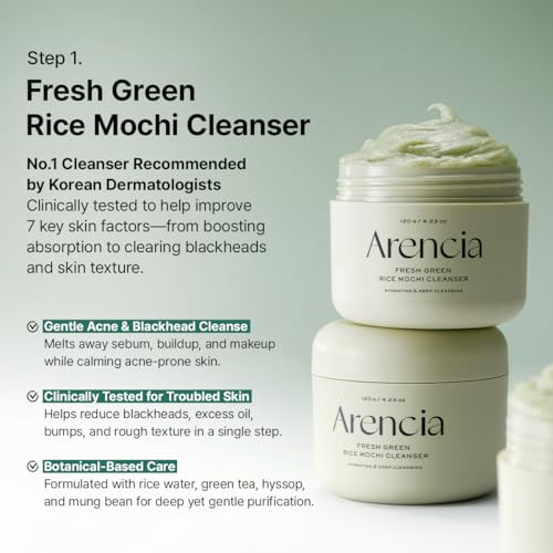 Arencia Skin Renewal Set 5-Step Korean Skincare Routine Bundle For Spotless Skin Dark Spot Treatment Hydrating