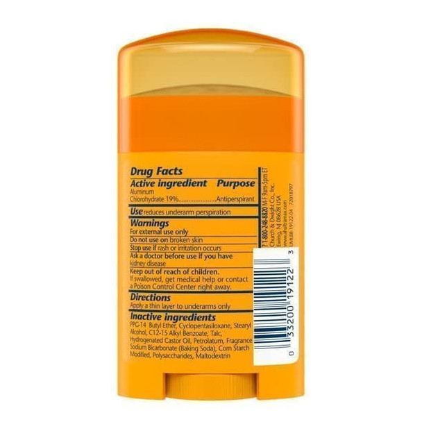 Arm & Hammer Ultra Max Antiperspirant Deodorant 1 Ounce Travel Size (Pack Of 2)