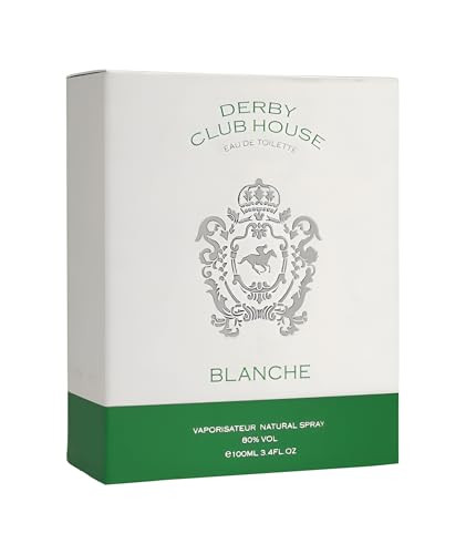 Armaf Derby Club House Blanche For Men Eau De Toilette Spray 3.4 Ounce
