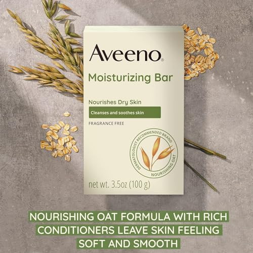 Aveeno Active Naturals Moisturizing Bar 3.50 Ounce (Pack Of 6)