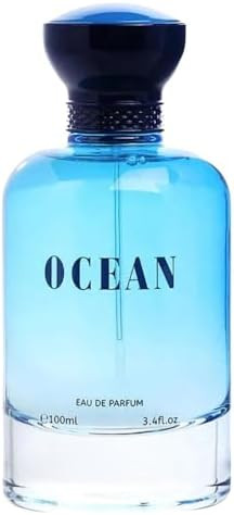 B Bharara Bharara Beauty Ocean Eau De Parfum 3.4 Fl Oz / 100 Ml | Fresh Aquatic Perfume For Women | Long Lasting Marine Citrus Scent | Clean Everyday Fragrance | For Her
