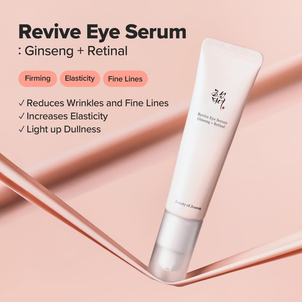 Beauty Of Joseon Revive Eye Serum With Retinal Niacinamide (30Ml 1.01 Fl.Oz.) With Glow Serum Propolis And Niacinamide (30Ml 1.01 Fl.Oz.) Korean Skincare