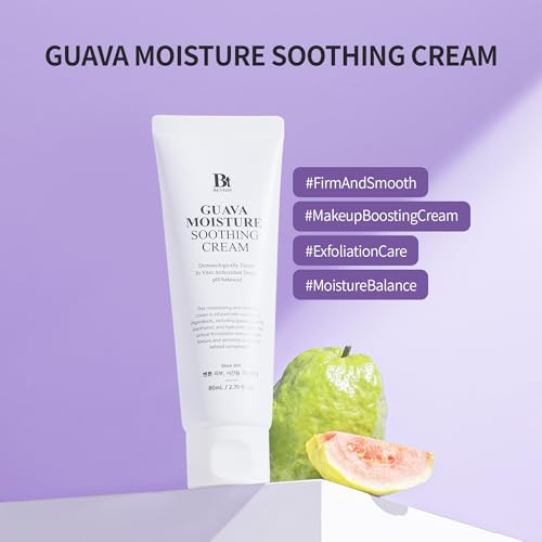 Benton Guava Moisture Soothing Cream - Skin Soothing And Moisturizing Effect For Dry Skin & Sensitive Skin Not Tested On Animals Korean Skin Care