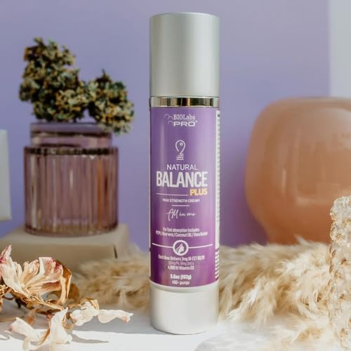 Biolabs Pro Bioidentical Combination Cream - Maximum Strength Blend - Luxury Bottle Precision Pump 3.6Oz