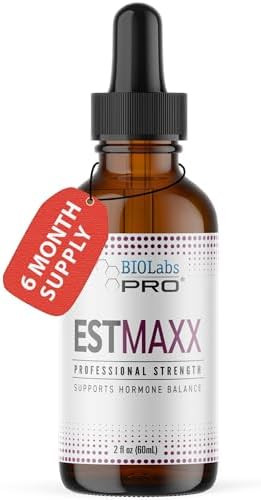 Biolabs Pro Estri Oil - Bioidentical Natural E3 Solution - Six Month Supply - 5Mg Per Dose - Topical 2Oz