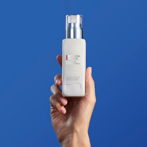 Biotherm Homme Basics Line Ultra Comfort Balm For Men With Biotech Plankton For A Soothing & Nourishing After-Shave Calms Shaving Irritation And Razor Burn 2.5 Fl. Oz