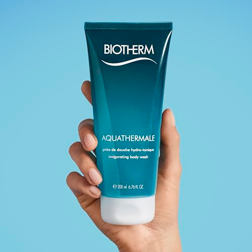 Biotherm Aquathermale Invigorating Body Wash An Invigorating Shower Gel Suitable For Dry And Sensitive Skin With Pure Thermal Water And Biotech Plankton For Fresh Supple And Soft Skin 6.8 Fl. Oz