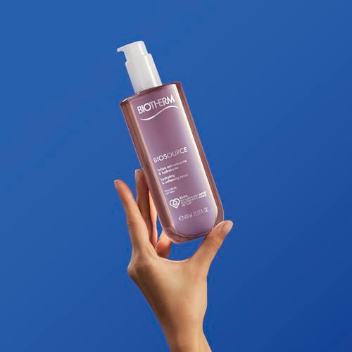 Biotherm Biosource Hydrating & Softening Toner For Dry Skin With Biotech Plankton Cleanses Exfoliates & Softens Dry Skin Anti-Pollution Toner 6.7 Fl. Oz