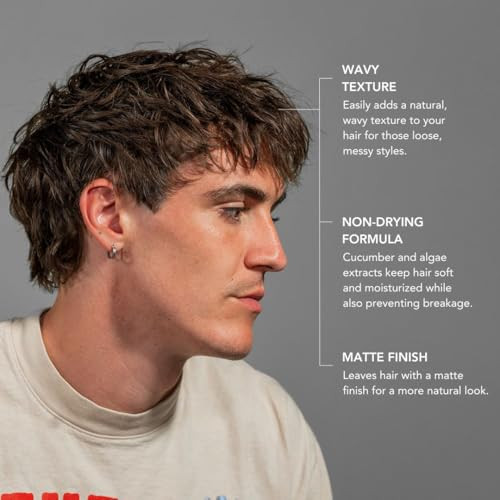 Blumaan Coastal Texture Spray For Men'S Effortless Beach Waves | Professional Hair Texturizing Formula With Sea Salt Natural Extracts And Essential Oils 6 Fl Oz