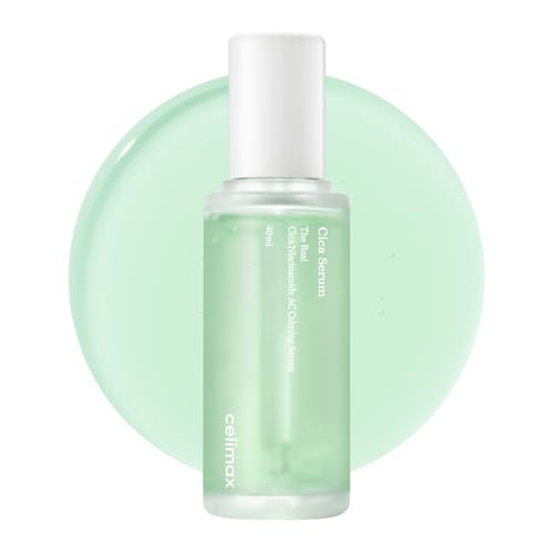 Celimax The Real Cica Niacinamide Ac Calming Serum 40Ml | Hyaluronic Acid Redness Relief Moisturizing Soothing Restoring Serum Mild Formula For Sensitive Skin