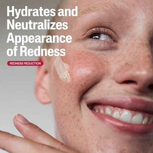 Cetaphil Redness Relieving Daily Facial Moisturizer Spf 40 1.7 Fl Oz Broad Spectrum Sunscreen Neutral Tint For Redness-Prone Skin