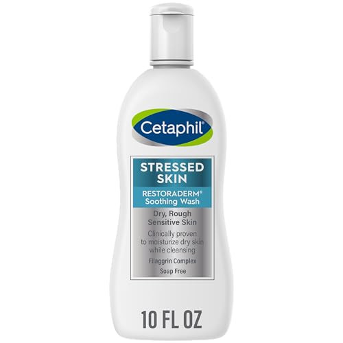 Cetaphil Restoraderm Soothing Wash 10 Fl Oz Soothes Dry Stressed Skin Hypoallergenic Soap & Paraben Free National Eczema Association Endorsed