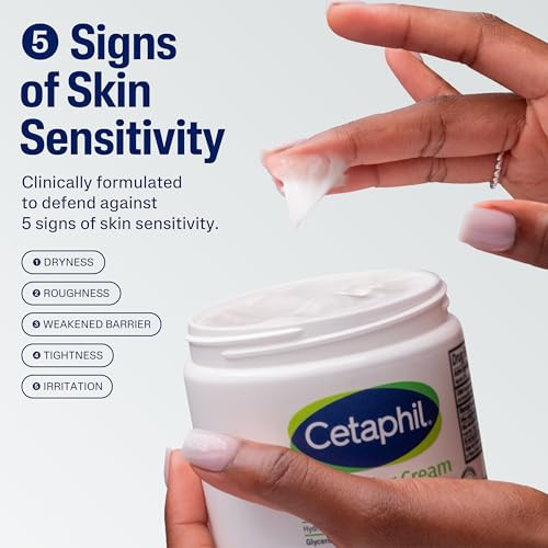 Cetaphil Body Moisturizer Hydrating Moisturizing Cream For Dry To Very Dry Sensitive Skin New 3 Oz Pack Of 3 Fragrance Free Non-Comedogenic Non-Greasy Pack Of 4