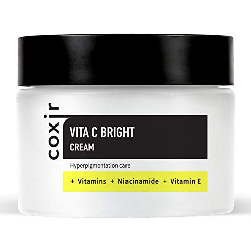 Coxir Vita C Cream/Niacinamide Face Cream With Vitamins/Hydrates And Moisturizes/Korean Skin Care/Vitamin C A E B3. Vitamin Moisturizing Cream [50Ml/1.69 Fl.Oz]