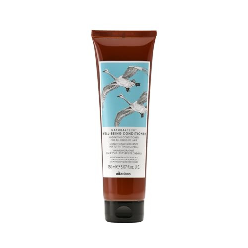 Davines Naturaltech Wellbeing Conditioner Gentle Cleansing & Hydrating For All Hair Types - With Ecea Phytoceuticals - Softens & Hydrates Hair 5.07 Fl Oz