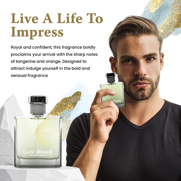 Eclectic Collections Cologne For Men Inspired By A World Renowned Men S Perfume Tangerine Orange Cassia Sandalwood Fresh Aquatic Confident Long-Lasting Eau De Parfum 100Ml (3.4 Fl Oz)