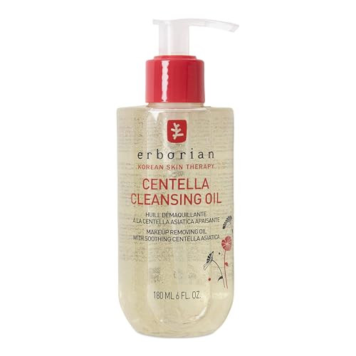 Erborian Cleansing Oil Gentle Makeup Remover With Centella Asiatica Known For Soothing Properties Hydrates & Supports Skin Barrier Korean Skincare
