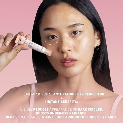 Erborian Skin Hero Eye Cream Perfector De-Puffs Hydrates & Blurs Appearance Of Fine Lines & Wrinkes For Radiant Smooth Skin Korean Skincare