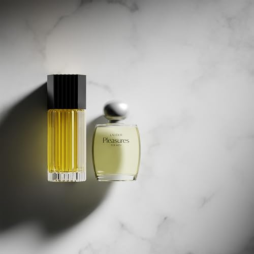 Est E Lauder Pleasures For Men Cologne Spray With Notes Of Sandalwood Citrus & Nectarine | Cologne For Men 3.4 Fl Oz