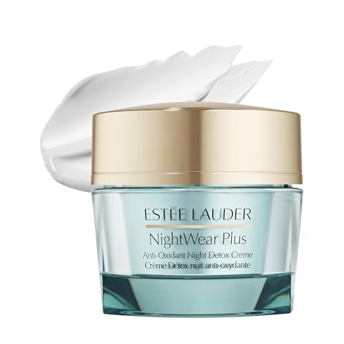 Est E Lauder Nightwear Plus Anti-Oxidant Night Detox Cream Face Moisturizer For Anti Aging 1.7 Ounce