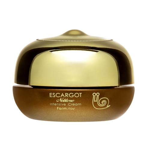 Farmstay Escargot Noblesse Intensive Cream - Anti-Aging Skin Cream With Snail Mucin - Fights Fine Lines And Wrinkles - Deeply Moisturizes 1.69 Oz