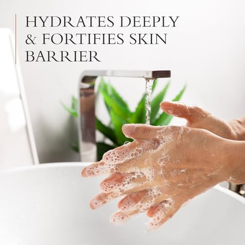 Gilchrist & Soames London Hand Wash Natural Moisturizing Liquid Cleanser With Red Tea Soy Grape Seed Oil & Ginkgo Paraben & Sulfate Free Soap With Crisp Clean Scent 15.5 Oz Pump Bottle