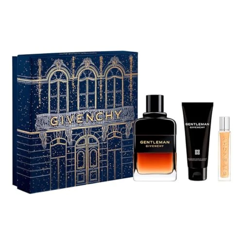 Givenchy Gentleman 3-Pcs Box (Eau De Parfum 3.4 Fl Oz + Shower Gel 2.5 Fl Oz + Eau De Parfum 0.42 Fl Oz)