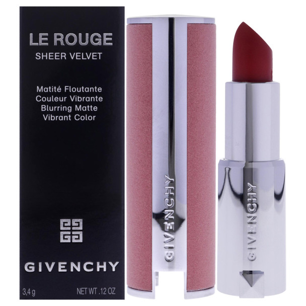 Givenchy Le Rouge Sheer Velvet Matte Lipstick - N36 L Interdit By Givenchy For Women 0.11 Oz Lipstick
