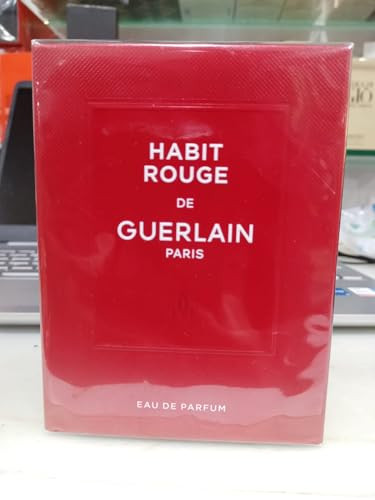 Habit Rouge By Guerlain For Men 3.3 Oz Eau De Parfum Spray