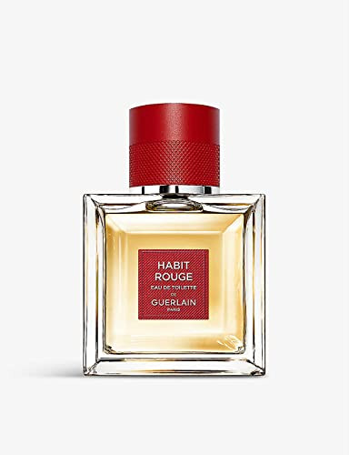 Guerlain Habit Rouge For Men Eau De Toilette Spray 3.4 Ounce