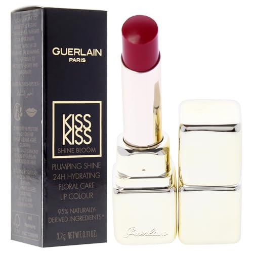 Guerlain Kiss Kiss Shine Bloom Lipstick - 409 Fuchsia Flush By Guerlain For Women 0.11 Oz Lipstick