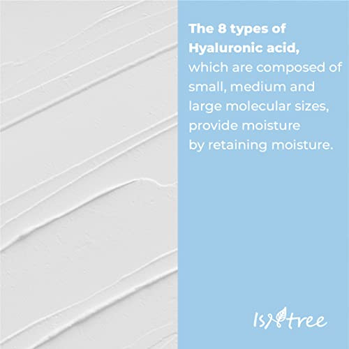 Isntree Hyaluronic Acid Low-Ph Cleansing Foam 150Ml 5.07 Fl.Oz | Moisturizing & Mild Cleansing | 8 Types Of Hyaluronic Acid | Helps To Remove Impurities Gently