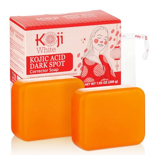 kojic acid japan soap with glutathione for sensitive skin review Pure Brightening (2 Bars) Koji White 4% Kojic Acid