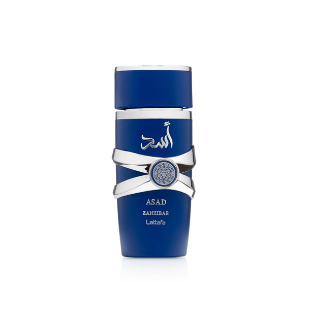 Lattafa Asad Zanzibar - Fresh Spicy Vanilla Coconut - Eau De Parfum Long-Lasting Fragrance For Men 3.40 Ounce / 100 Ml