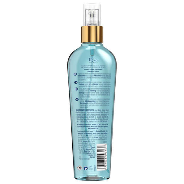 Maja Aqua Turquoise Mist Perfumed Body Mist With Floral And Aquatic Notes To Leave A Spray Of Freshness Refresh Your Body Fresh Scented Aqua Turquoise Fragrance 8.1 Fl Oz Spray Bottle