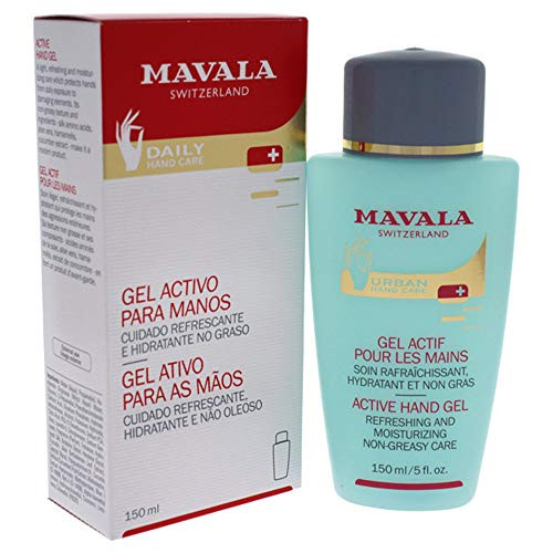 Mavala Active Non-Greasy Refreshing Protection Hand Gel 5 Ounce