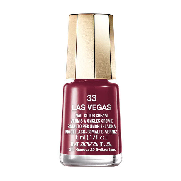 Mavala Mini Color Nail Polish Cream Finish Las Vegas #33 0.17 Ounce