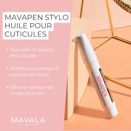 Mavala Mavapen | Cuticle Repair With Vitamin E | Repairs And Nourishes Dry Cuticles | Maintain Perfect Nail Contour 0.15Oz