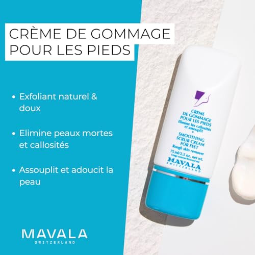 Mavala Smoothing Scrub Cream For Feet 2.5 Ounce