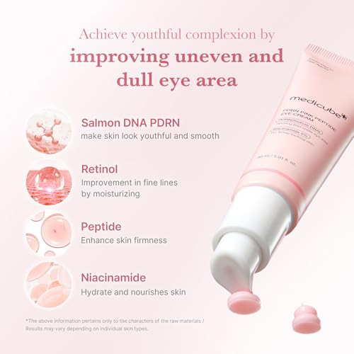 Medicube Pdrn Peptide Serum Duo For Face & Eye: Pdrn Peptide Eye Serum And Salmon Dna Facial Serum For Radiant Plump Skin | Korean Skincare s For Women Skin Care Set