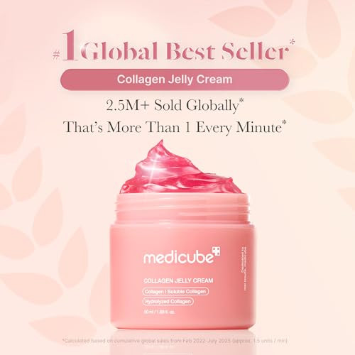 Medicube Collagen Swirl Duo For Glowing Fimer-Looking Skin: Collagen Jelly Cream 50Ml And Triple Collagen Cream | Niacinamide Hyaluronic Acid For Improving Skin'S Moisture Barrier | Korean Skin Care
